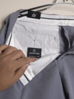 Original Arrow Silver Grey Formal Pant - Image 6
