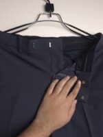 Original Arrow Midnight Navy Blue Formal Pant - Image 4